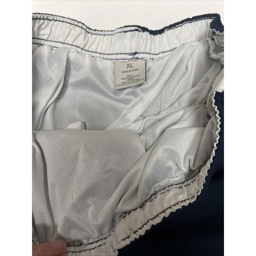 U.S. Polo Assn. Mens Swim Trunks Bathing Suit XL Swimwear Shorts Mesh Liner Blue